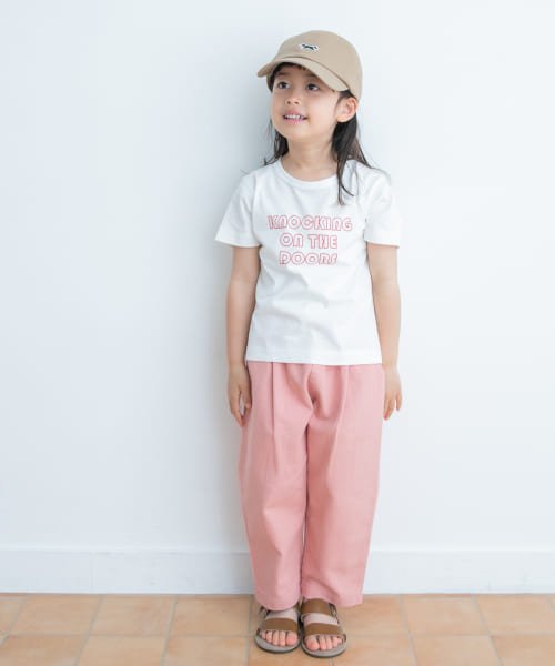 URBAN RESEARCH DOORS（Kids）(アーバンリサーチドアーズ（キッズ）)/『WEB/一部店舗限定サイズ』インドオーガニックロゴTシャツ(KIDS)/img12