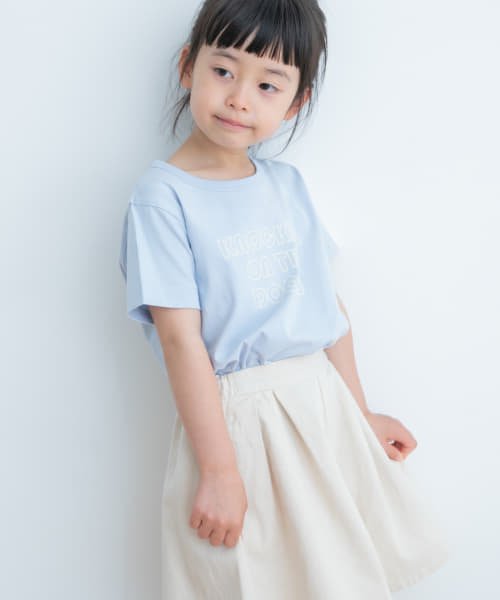 URBAN RESEARCH DOORS（Kids）(アーバンリサーチドアーズ（キッズ）)/『WEB/一部店舗限定サイズ』インドオーガニックロゴTシャツ(KIDS)/img22