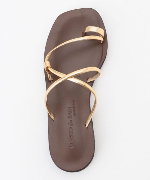 MAURO de BARI / レザーサンダル de BARI MAURO