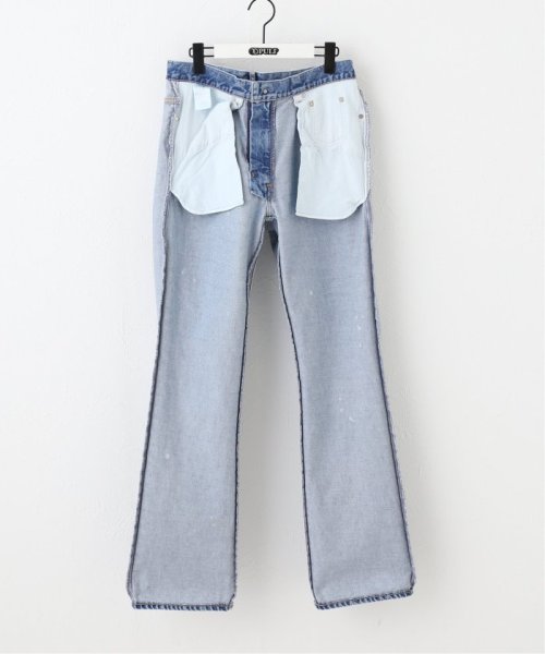 【ALLEGE / アレッジ】SEMI FLARE DENIM PANTS ALLEGE アレッジ