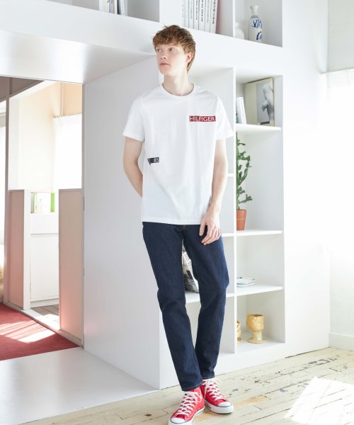 TOMMY HILFIGER(トミーヒルフィガー)/【WEB限定】ラベルロゴTシャツ/img08