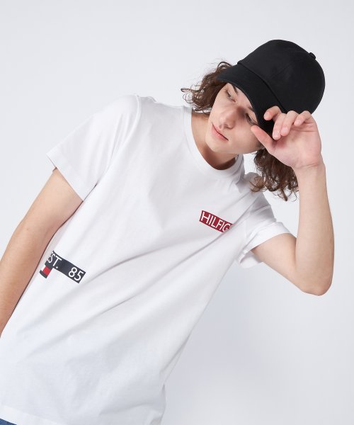 TOMMY HILFIGER(トミーヒルフィガー)/【WEB限定】ラベルロゴTシャツ/img18