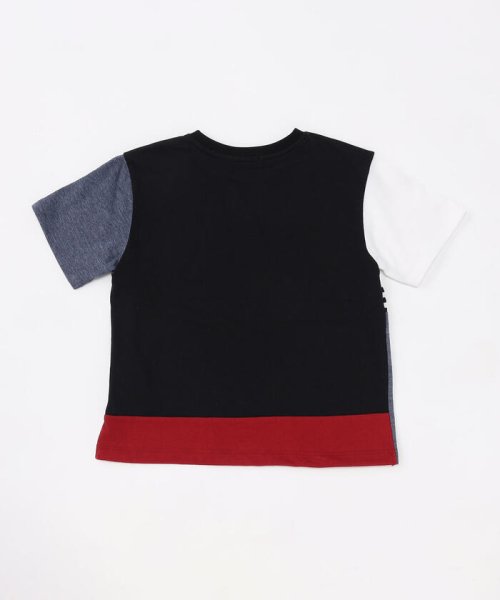 COMME CA ISM KIDS(コムサイズム（キッズ）)/配色切り替え　半袖Tシャツ/img02