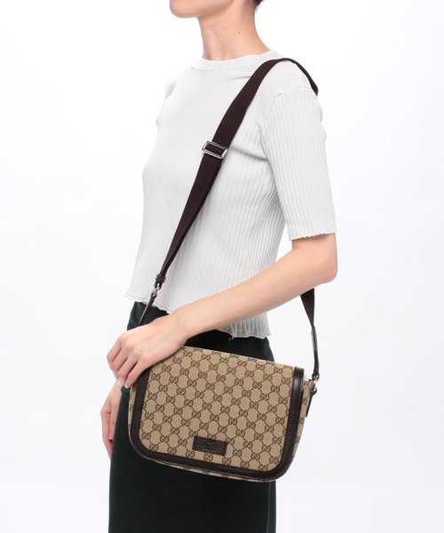 セール】【GUCCI】グッチ ショルダーバッグ 斜め掛け 449172 KY9KN GG  