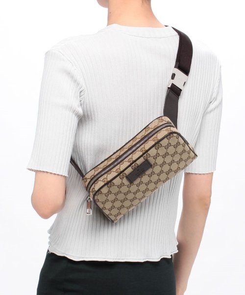 グッチ ボディバッグ ショルダーバッグ GUCCI】グッチ ウェストポーチ  