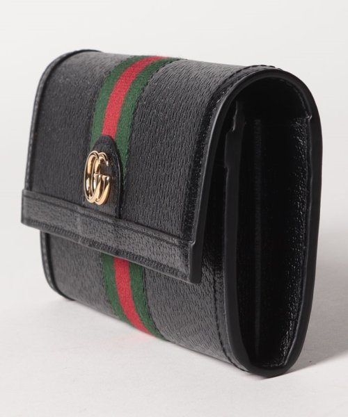 GUCCI(グッチ)/【GUCCI】グッチ  財布 長財布 ウォレット 719886DJ2DG レザー ブラックマルチ レディース/img01