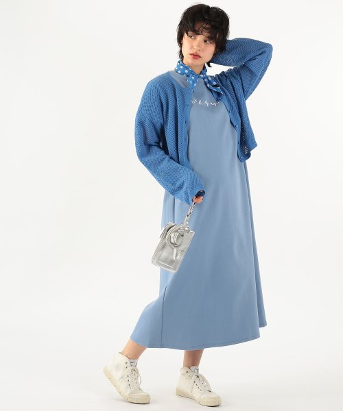 To b. by agnes b. OUTLET(トゥー　ビー　バイ　アニエスベー　アウトレット)/【Outlet】WU19 ROBE ジャージーロングドレス/img01