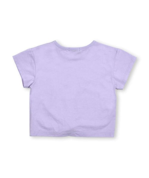 BeBe(ベベ)/フラワーロゴプリント裾結びTシャツ(90~150cm)/img13