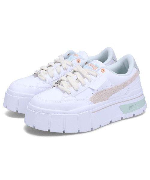 PUMA(プーマ)/PUMA プーマ スニーカー メイズ スタック ウィメンズ レディース 厚底 MAYZE STACK IWD WOMENS ホワイト 白 392102/img06