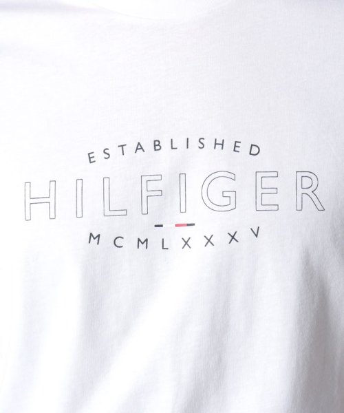 TOMMY HILFIGER(トミーヒルフィガー)/カーブロゴTシャツ/img16