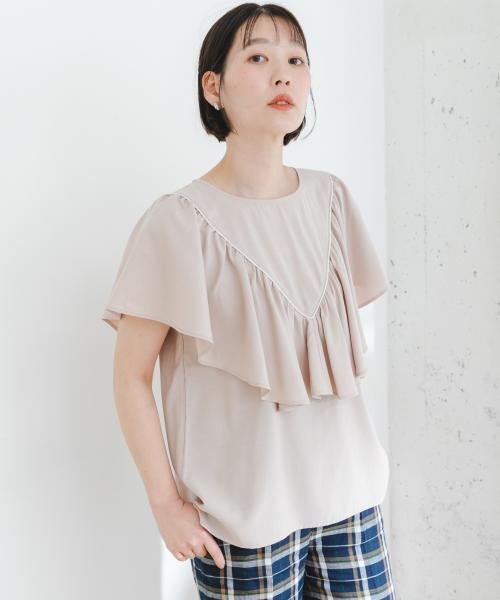 URBAN RESEARCH ROSSO(URBAN　RESEARCH　ROSSO)/ELY　RUFFLE FRILL BLOUSE/img13
