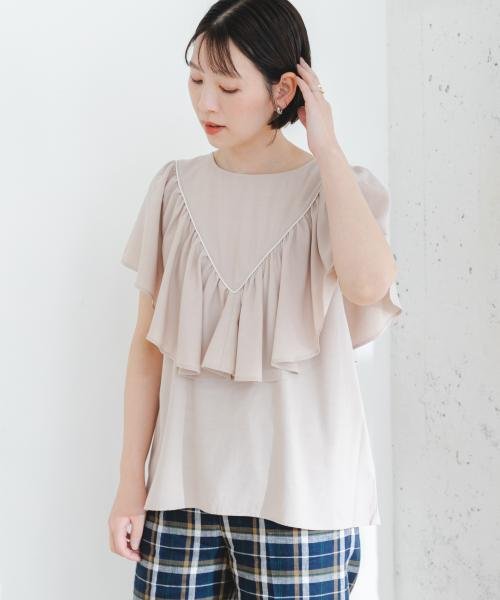 URBAN RESEARCH ROSSO(URBAN　RESEARCH　ROSSO)/ELY　RUFFLE FRILL BLOUSE/img14