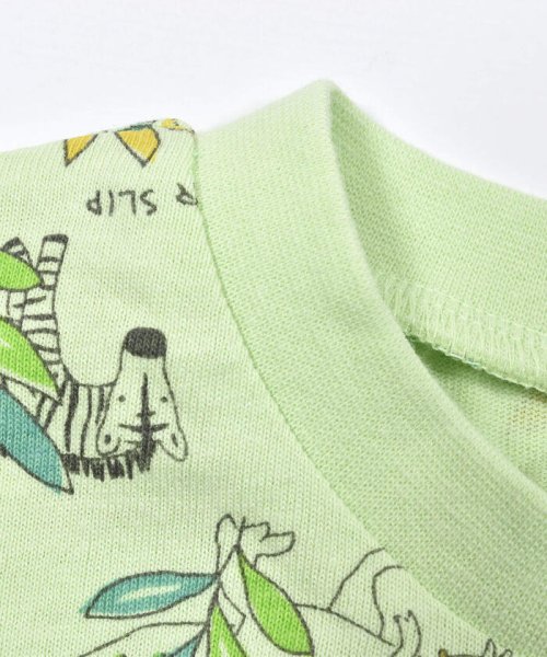 SLAP SLIP(スラップスリップ)/アニマル恐竜柄切り替え半袖Tシャツ(80~130cm)/img13