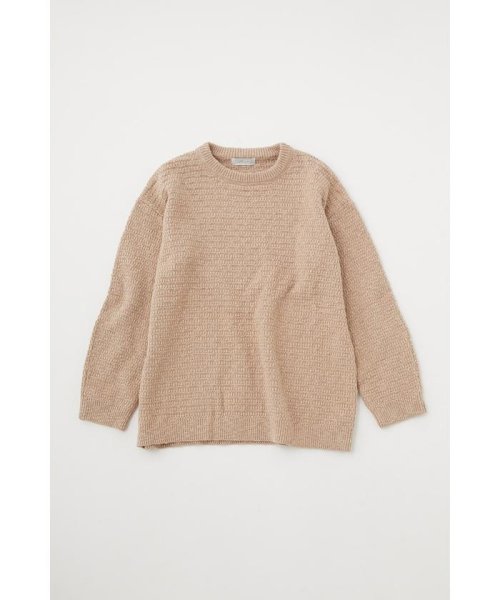 moussy(マウジー)/COTTON SLAB KNIT プルオーバー/img23