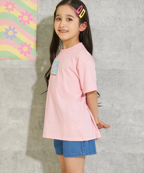 ANAP KIDS(アナップキッズ)/フロントボックスプリントビッグTシャツ/img01