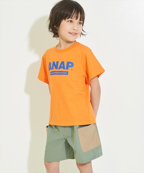 ANAP KIDS(アナップキッズ)/アドレスロゴTシャツ/img01