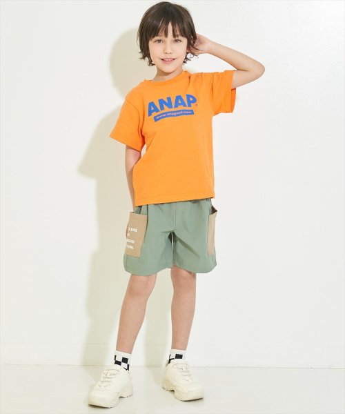 ANAP KIDS(アナップキッズ)/アドレスロゴTシャツ/img04