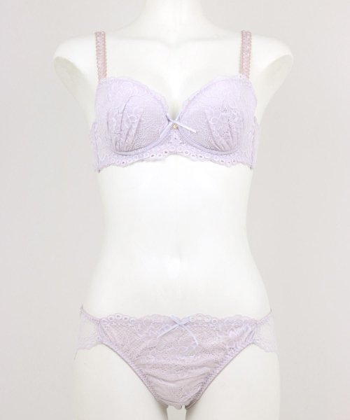 fran de lingerie(フランデランジェリー)/Plain Lace プレーンレース ブラ&ショーツセット B65－G80カップ/img15