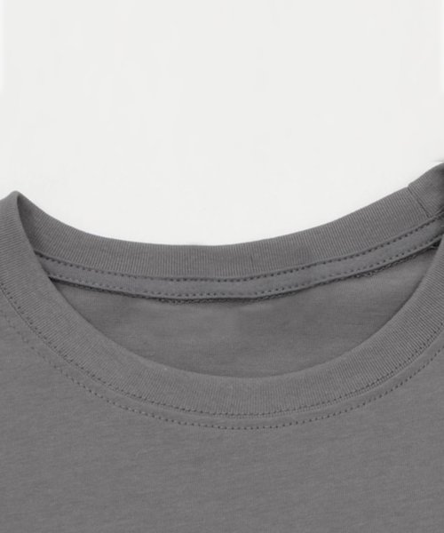 HOOK(HOOK（フック）)/【HOOK】個性派抽象画プリント半袖ビッグTシャツ/img04