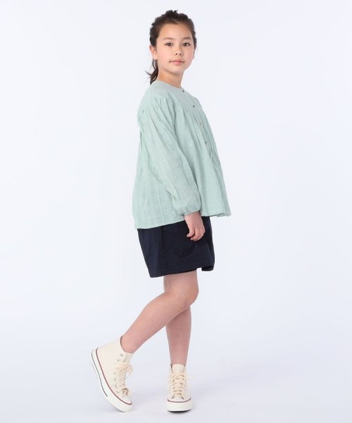 SHIPS KIDS(シップスキッズ)/SHIPS KIDS:140～150cm / シャドー チェック タック ブラウス/img06