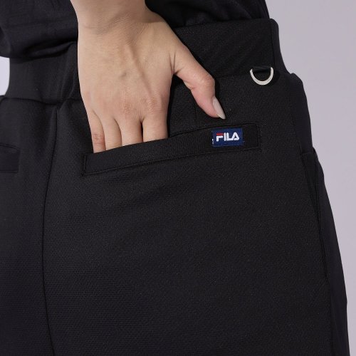 FILA GOLF(フィラゴルフ（レディース）)/【ゴルフ】ECOジャガード ロゴ柄 モックネックTシャツ　レディース/img35