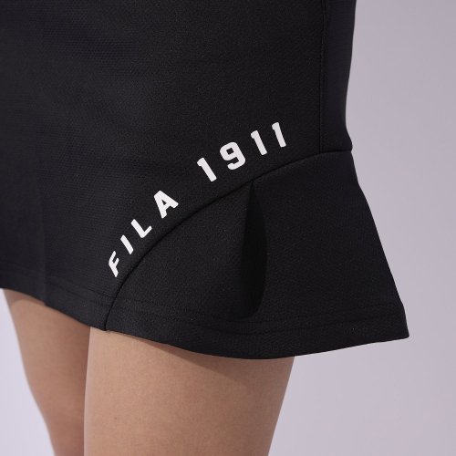 FILA GOLF(フィラゴルフ（レディース）)/【ゴルフ】ECOジャガード ロゴ柄 モックネックTシャツ　レディース/img37