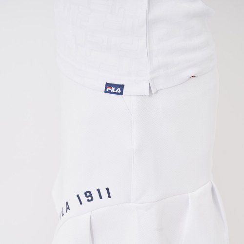 FILA GOLF(フィラゴルフ（レディース）)/【ゴルフ】ECOジャガード ロゴ柄 モックネックTシャツ　レディース/img67