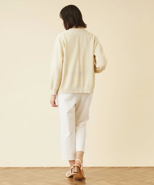 Vネックニットカーディガン 