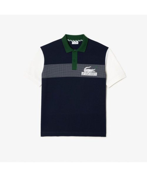 LACOSTE Mens(ラコステ　メンズ)/カラーブロックルーズフィットポロシャツ/img08