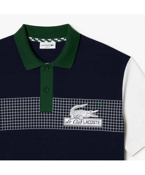 LACOSTE Mens(ラコステ　メンズ)/カラーブロックルーズフィットポロシャツ/img09