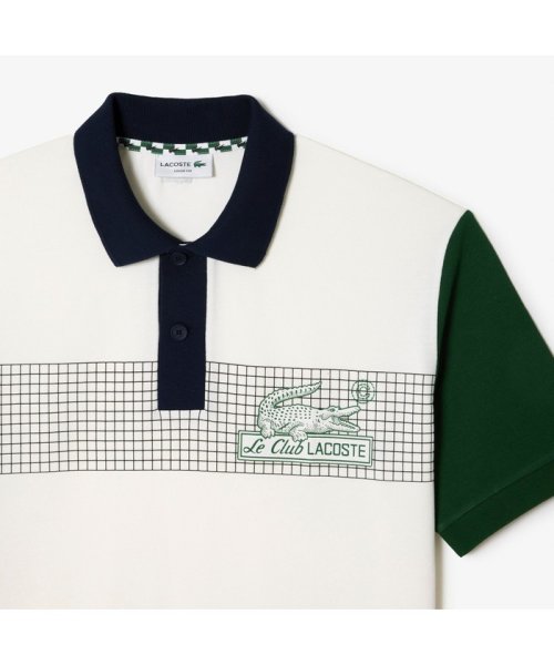 LACOSTE Mens(ラコステ　メンズ)/カラーブロックルーズフィットポロシャツ/img15