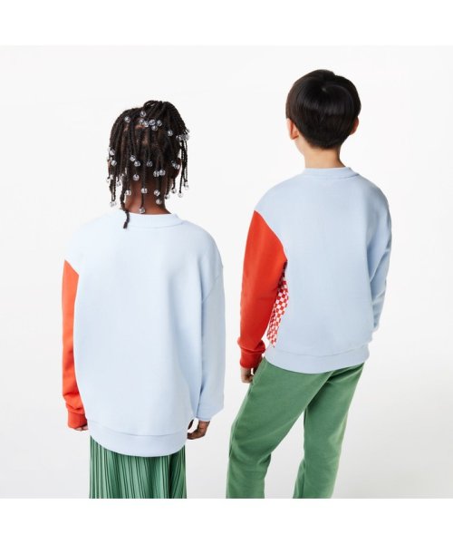 LACOSTE KIDS(ラコステ　キッズ)/BOYS アシンメトリーカラーブロッククルーネックスウェット/img02