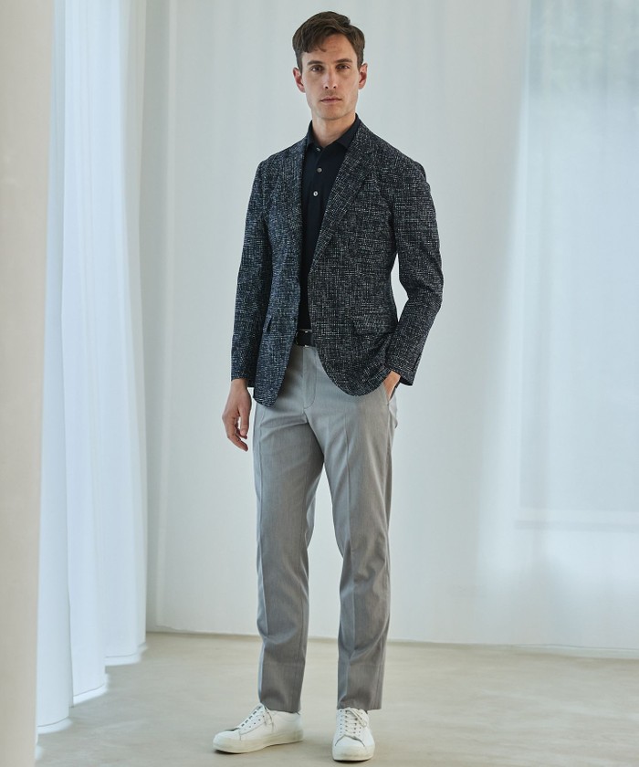 ビジネスで着用可】鹿の子ビズポロシャツ(505262966)｜HANKYU MEN'S