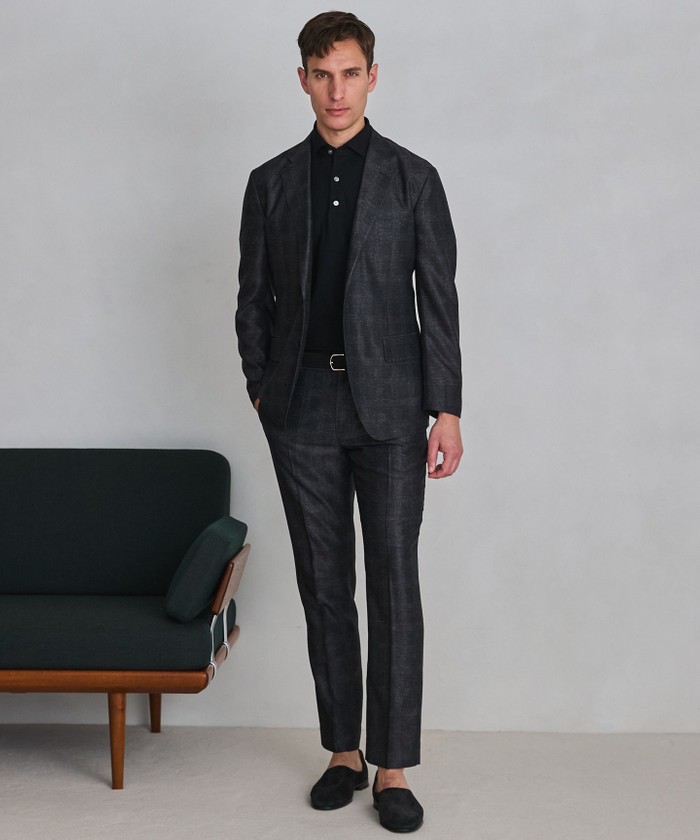 ビジネスで着用可】鹿の子ビズポロシャツ(505262966)｜HANKYU MEN'S