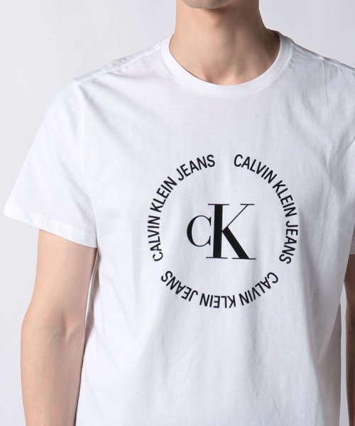 Calvin Klein(カルバンクライン)/【CALVIN KLEIN / カルバンクライン】サークルロゴ プリントT Tシャツ 半袖 40HM236 父の日 ギフト プレゼント 贈り物/img13
