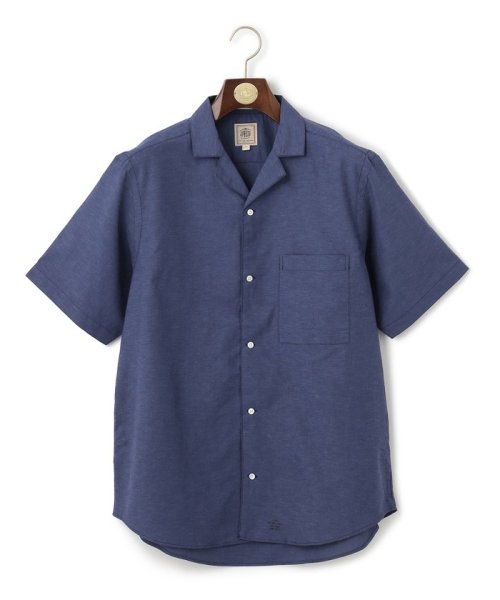 J.PRESS MENS(J．プレス　メンズ)/【HYBRID LINEN】オープンカラーシャツ/img09