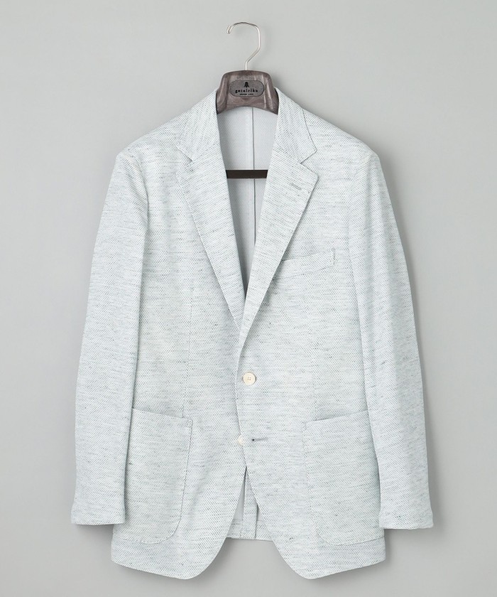 ウォッシャブル】ノルマンディーリネン カーディガンジャケット