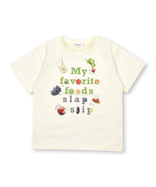 SLAP SLIP(スラップスリップ)/【防汚】恐竜アニマルフルーツ男の子大好きアイテム写真プリント半袖Tシャツ(80~/img12