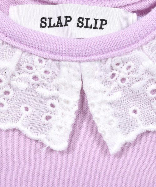 SLAP SLIP BABY(スラップスリップベビー)/【お揃い】切り替えチュールレース襟付きロンパースベビー(60~80cm)/img13
