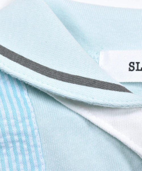 SLAP SLIP BABY(スラップスリップベビー)/セーラー襟サロペットドッキングロンパースベビー(70~80cm)/img14