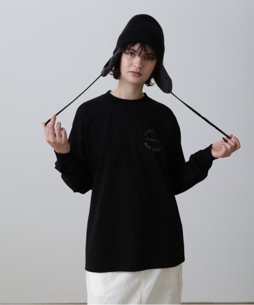 AVIREX(AVIREX)/《直営店限定》L/S VARSITY LOGO T－SHIRT/ バーシティロゴTシャツ/img01