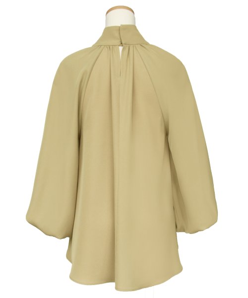 ボリュームスリーブボウタイブラウス＆マーメイドスカートセットアップ「CSU1212」 トップス スカート 7号 9号 11号 13号 15号