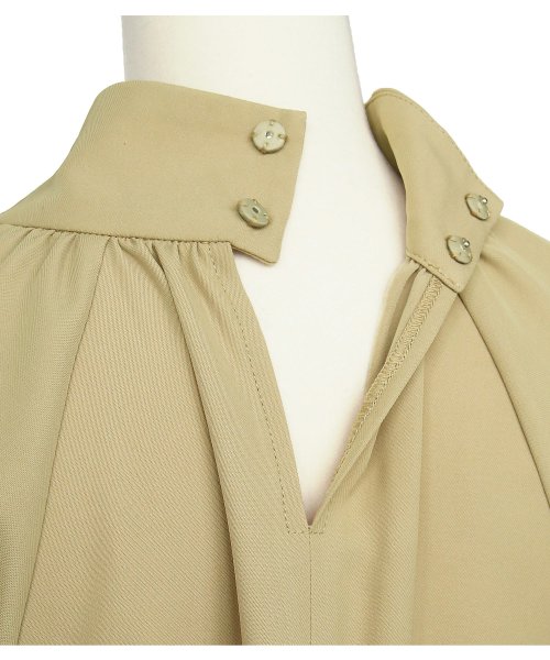 ボリュームスリーブボウタイブラウス＆マーメイドスカートセットアップ「CSU1212」 トップス スカート 7号 9号 11号 13号 15号