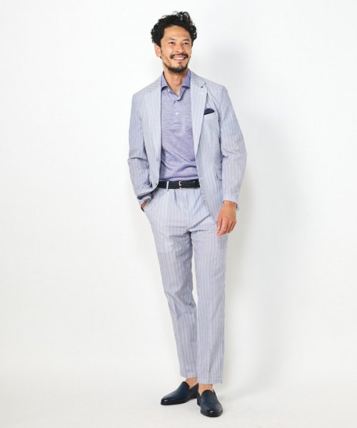 Men's Bigi(メンズビギ)/【ACTIVE TAILOR】3Dサッカープリントイージーパンツ<セットアップ対応>/img05