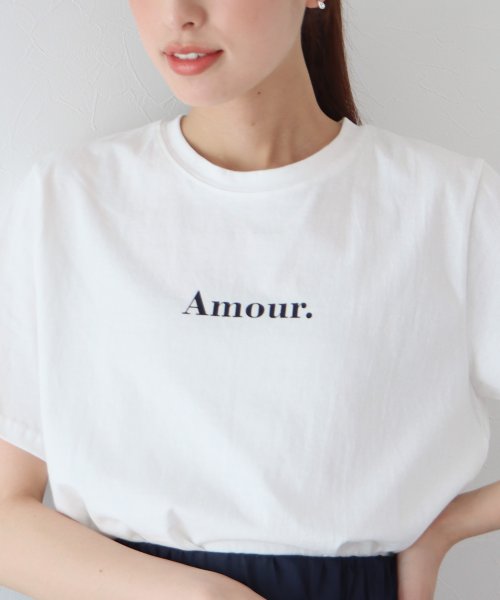 BLUEEAST(ブルーイースト)/Amour.ロゴ半袖Tシャツ/img03