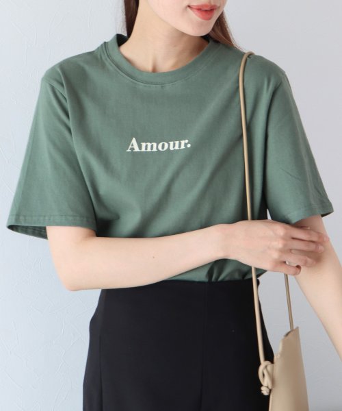 BLUEEAST(ブルーイースト)/Amour.ロゴ半袖Tシャツ/img19