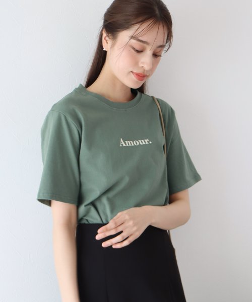 BLUEEAST(ブルーイースト)/Amour.ロゴ半袖Tシャツ/img20