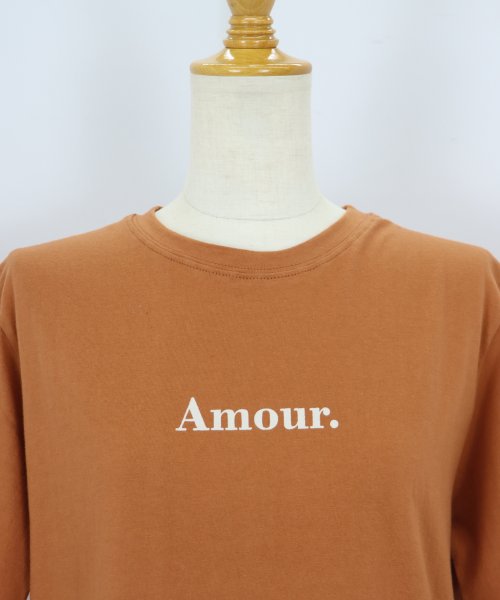 BLUEEAST(ブルーイースト)/Amour.ロゴ半袖Tシャツ/img32