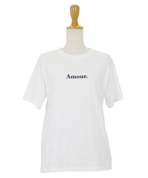 BLUEEAST(ブルーイースト)/Amour.ロゴ半袖Tシャツ/img37