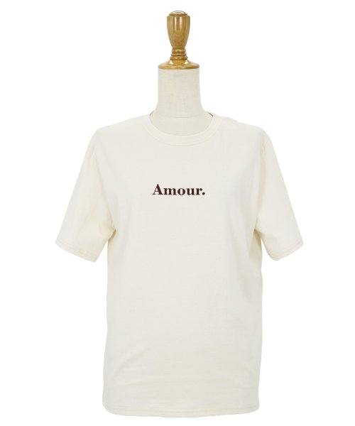 BLUEEAST(ブルーイースト)/Amour.ロゴ半袖Tシャツ/img38